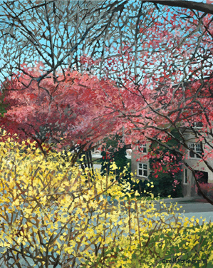 George H. Rothacker - Eastern University - Eatern in Pink and Yellow