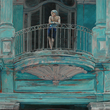 George H. Rothacker - Havana '59 - The Balcony