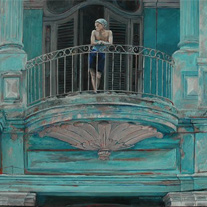 George H. Rothacker - Havana 59 -  The Balcony