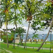 George H. Rothacker - Havana 59 -  View from the Hotel Nacional
