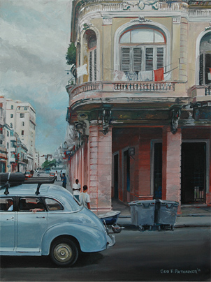 George H. Rothacker - Passing Through Old Havana