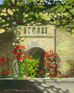 George H. Rothacker - Tuscany – Rose Garden
