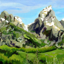 George H. Rothacker - Wyoming - Tetons