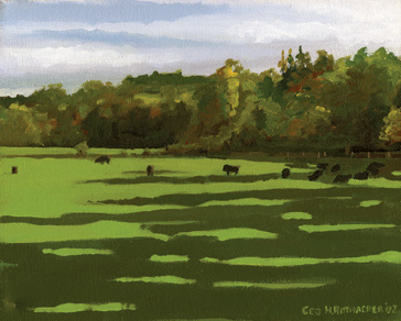 George H. Rothacker - Main Line - Cow Fields