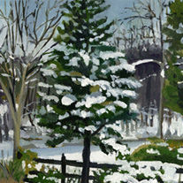 George H. Rothacker - Main Line - Snow Tree