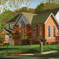 George H. Rothacker - Main Line - The Church on the Trail